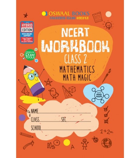 Oswaal NCERT Workbook Class 2 Mathematics Math Magic | Latest Edition Class-2 - SchoolChamp.net